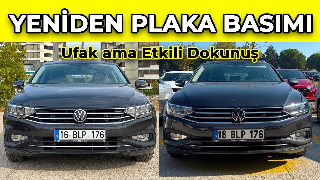 PASSAT VARİANT BÖLÜM 3 | Yeniden Plaka Bastırdık | @OtoGrafi