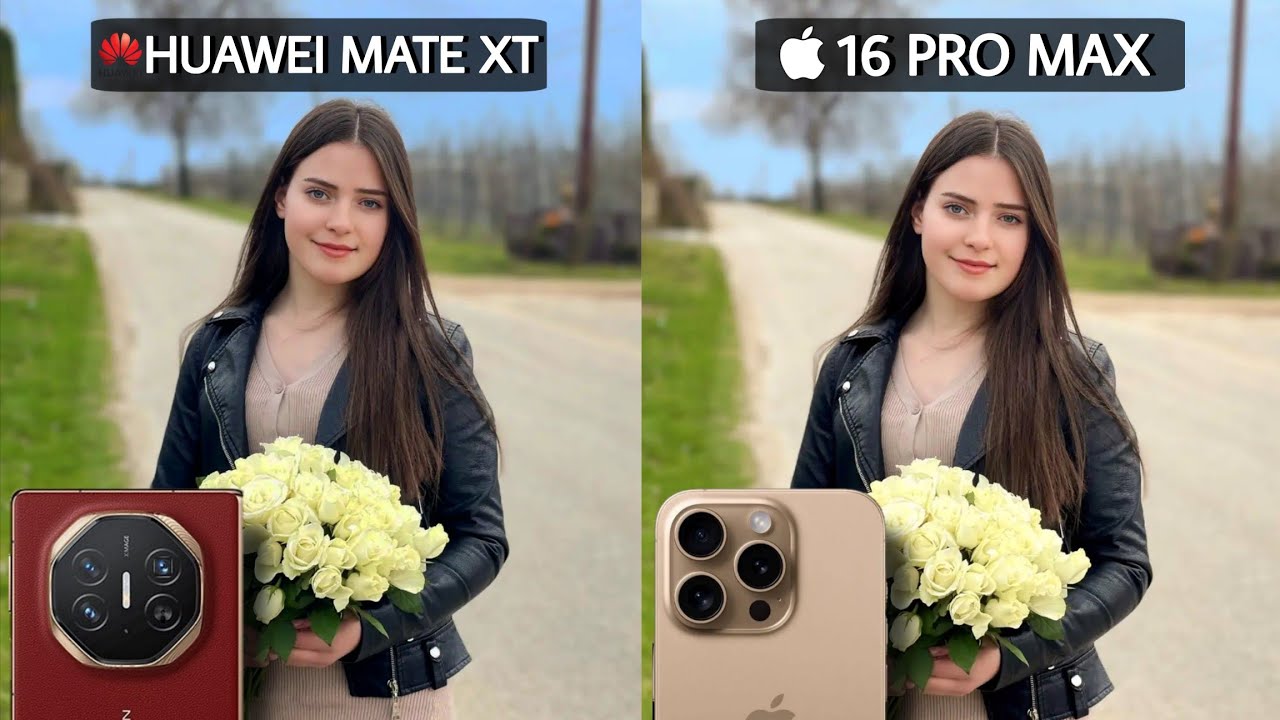 Сравнение камер Huawei Mate XT Ultimate и iPhone 16 Pro Max