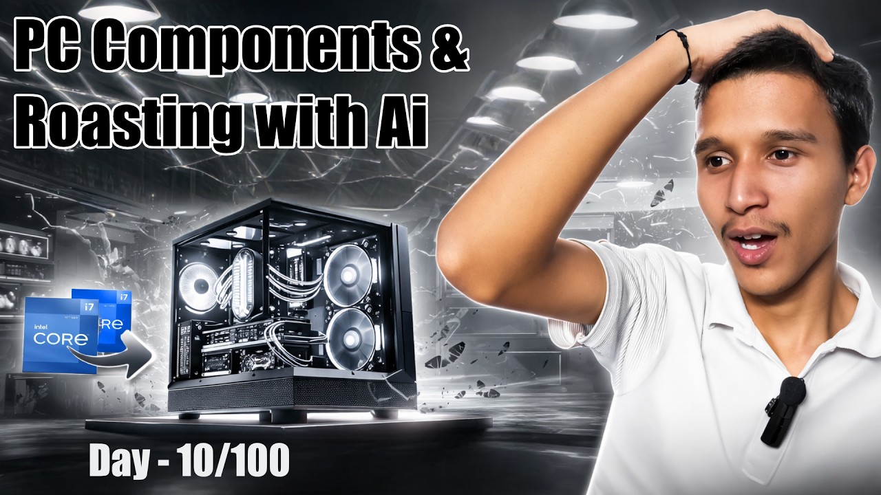 PC components Shopping with Ai & Ai roast me😭