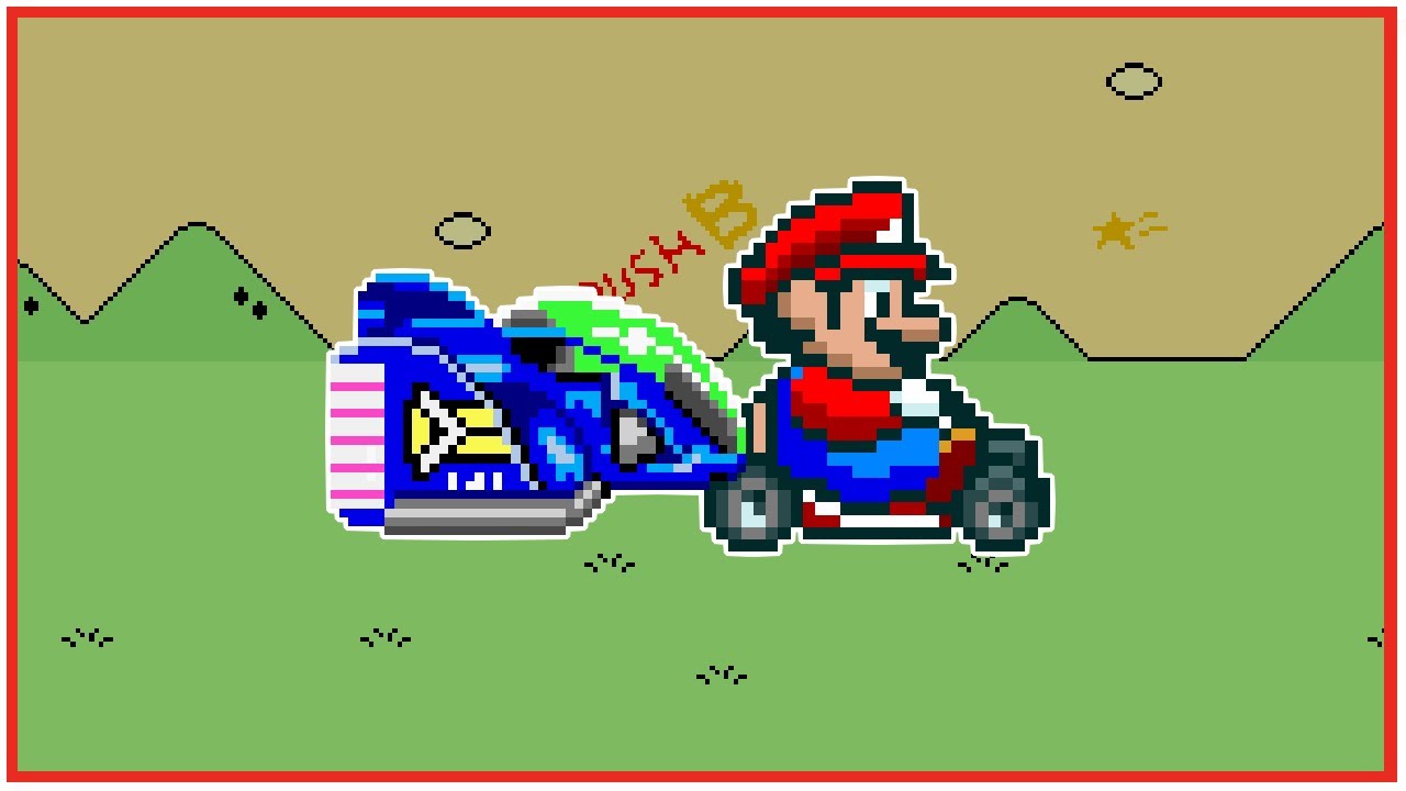 Como F-Zero ayudo a la creación Super Mario Kart