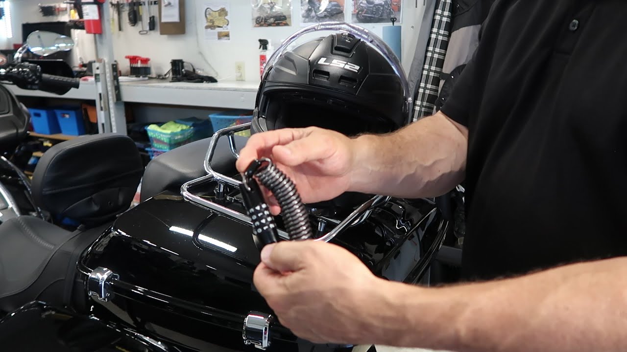 RockBros Motorcycle Helmet Cable Lock Review