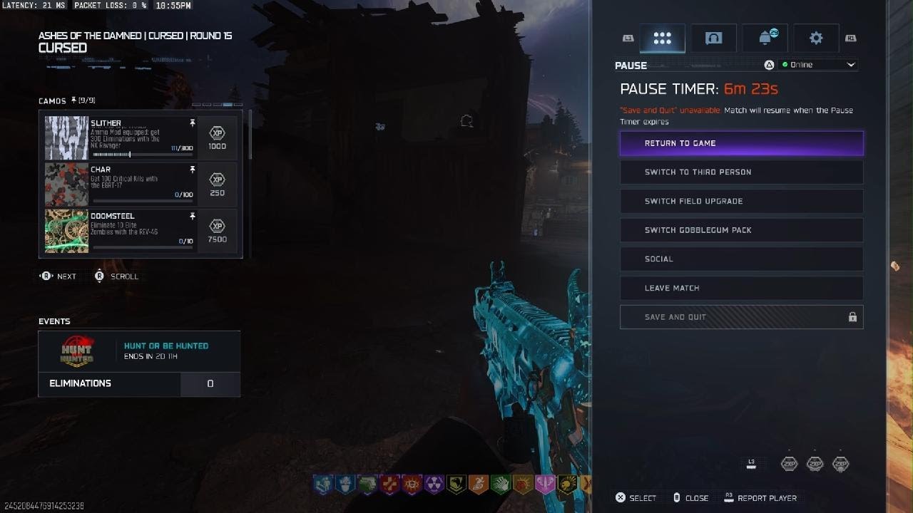 BO7 Hard Mode calling card solo!!!!