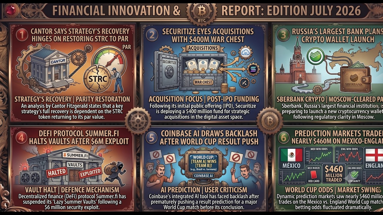 Russia&rsquo;s Massive Crypto Move, $6M DeFi Hack & INSANE $460M World Cup Bets!