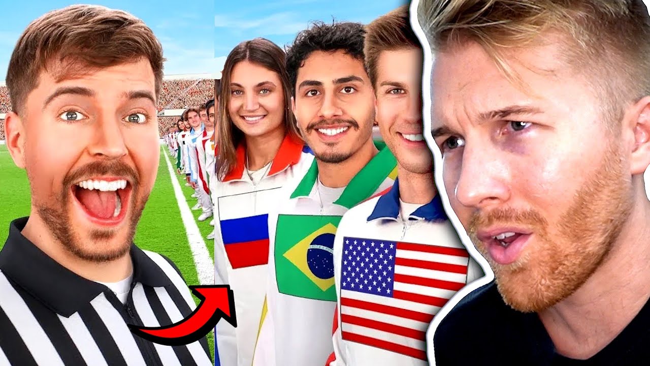 ЭКСПЕРТ по географии отреагировал на статью MrBeast «Каждая страна на Земле борется за 250 000 до...