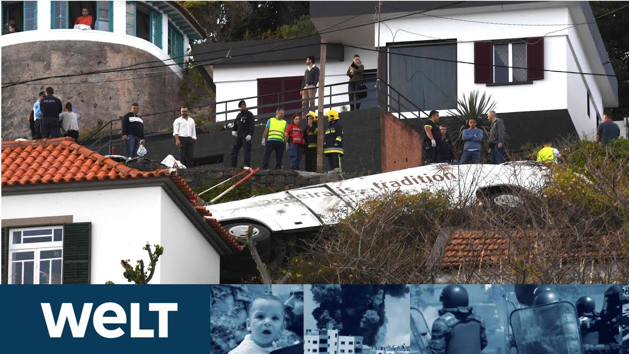 DEUTSCHE TOURISTEN: 29 Tote bei schwerem Busunglück auf Madeira