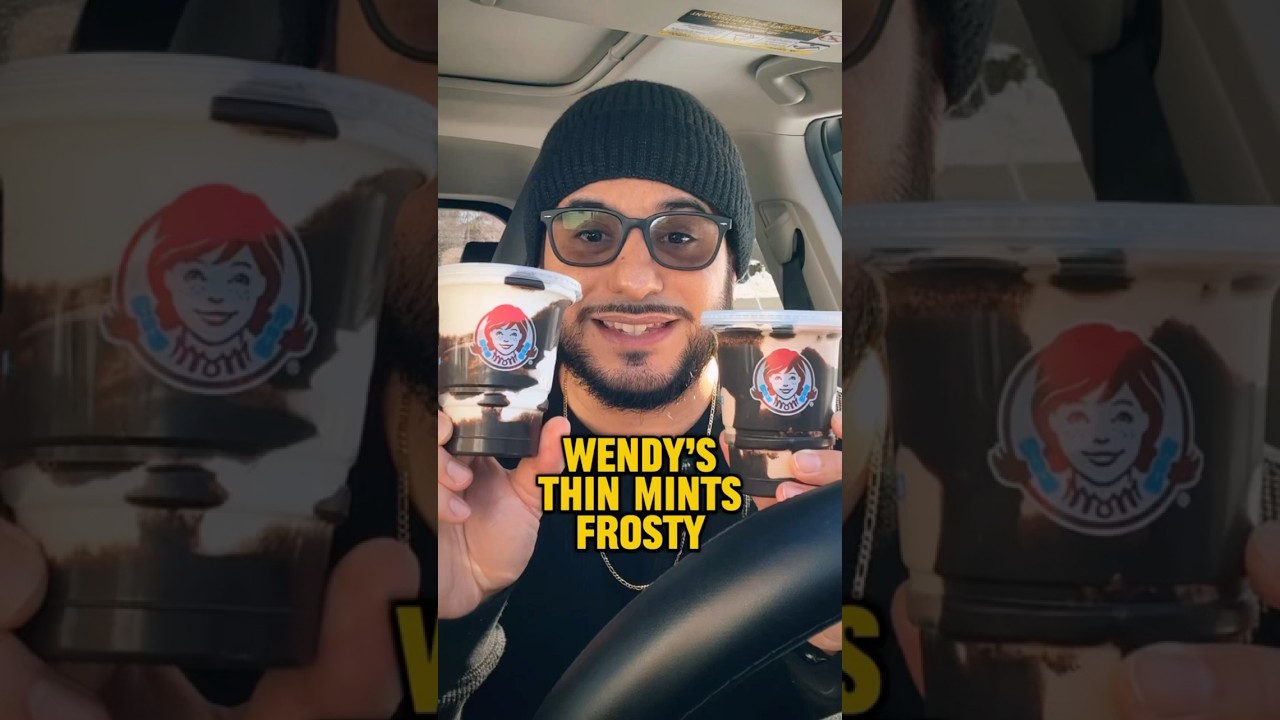 Wendy&rsquo;s Thin Mints Frosty