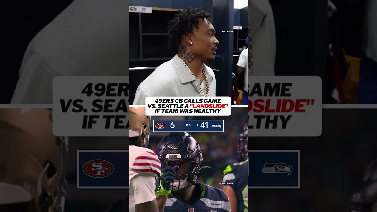 Deommodore Lenoir calls game against Seahawks a "landslide" if the 49ers were healthy 