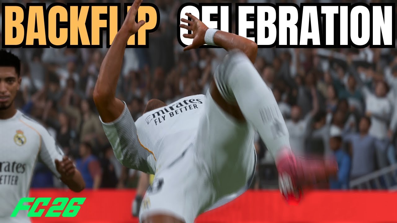 FC 26: Как сделать сальто назад во время празднования