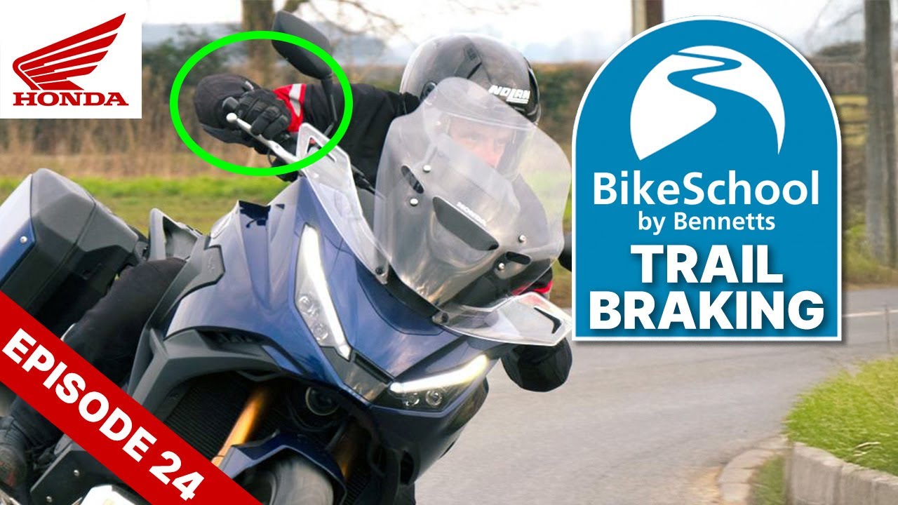 How to Trail Brake on a motorcycle? Better Riding Ep24