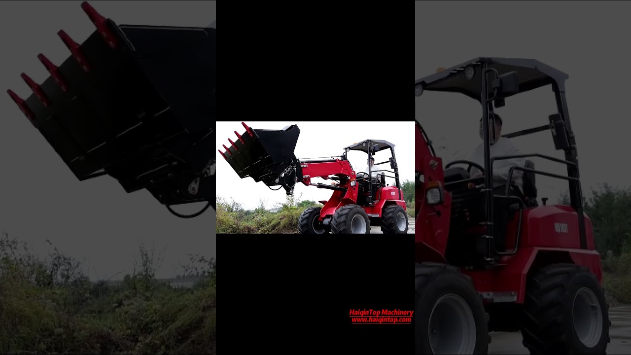 China Farm telescopic mini loader H180T with CE,Kubota engine 