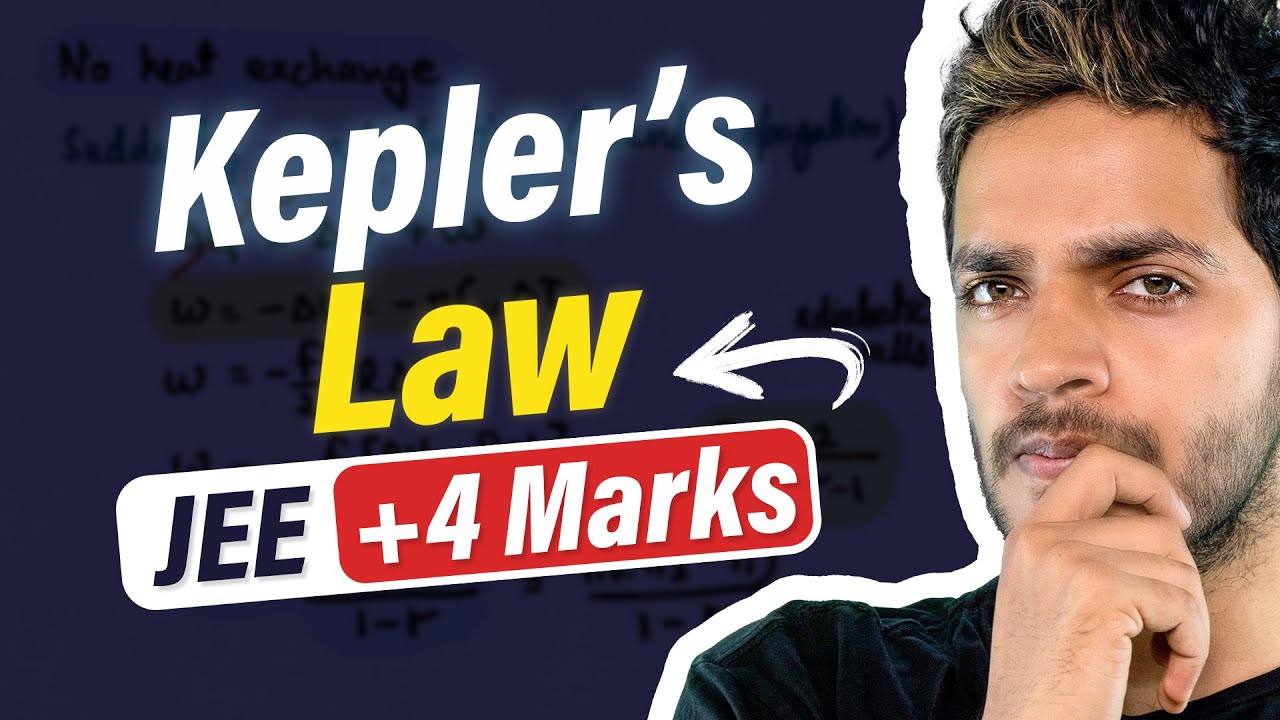 Kepler's Laws with PYQs #jee #neet Vikrant Kirar