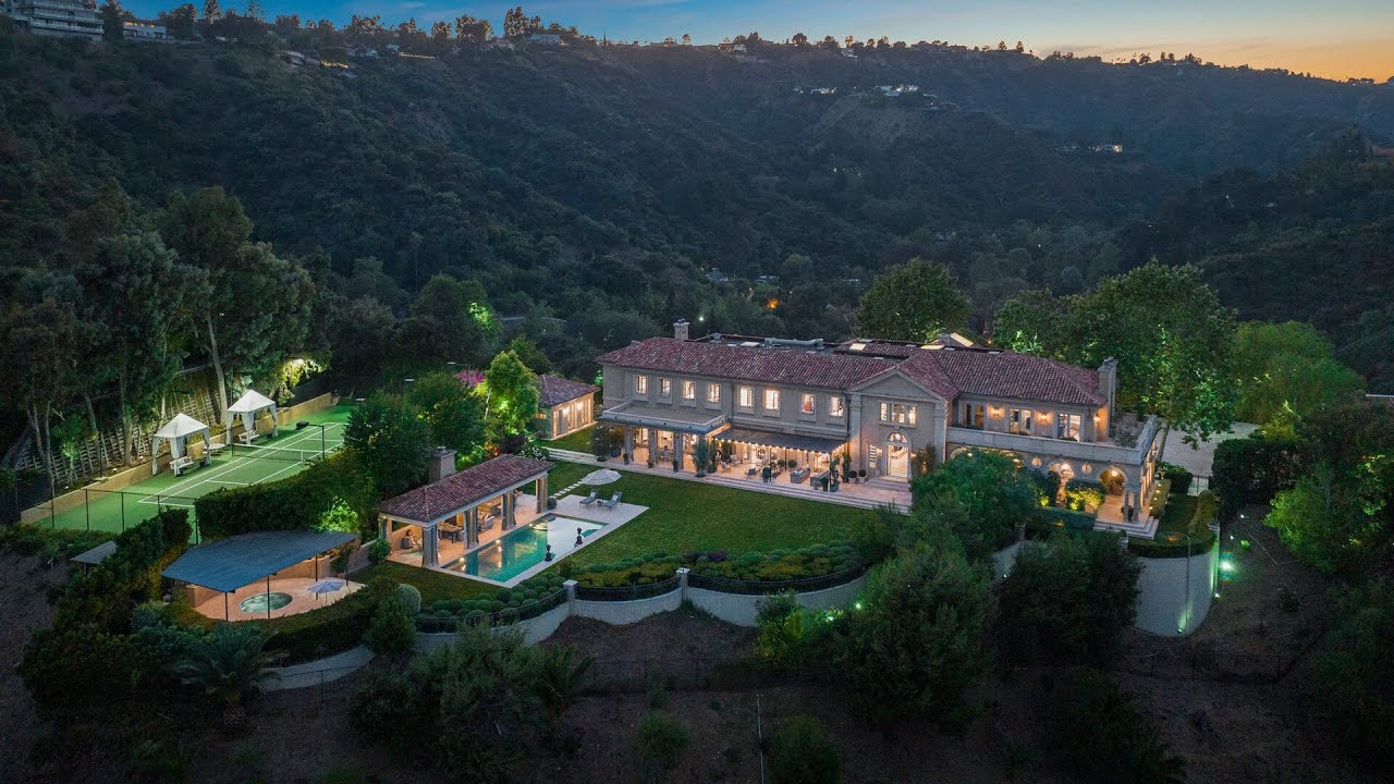 A spectacular 4.3 acre Bel Air estate with the highest quality for $30,950,000