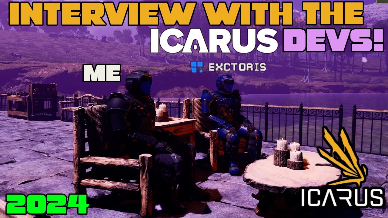 Interview with Icarus Dev & Project Lead @Exctoris Jake Dodunski! HUGE Future News! 2024
