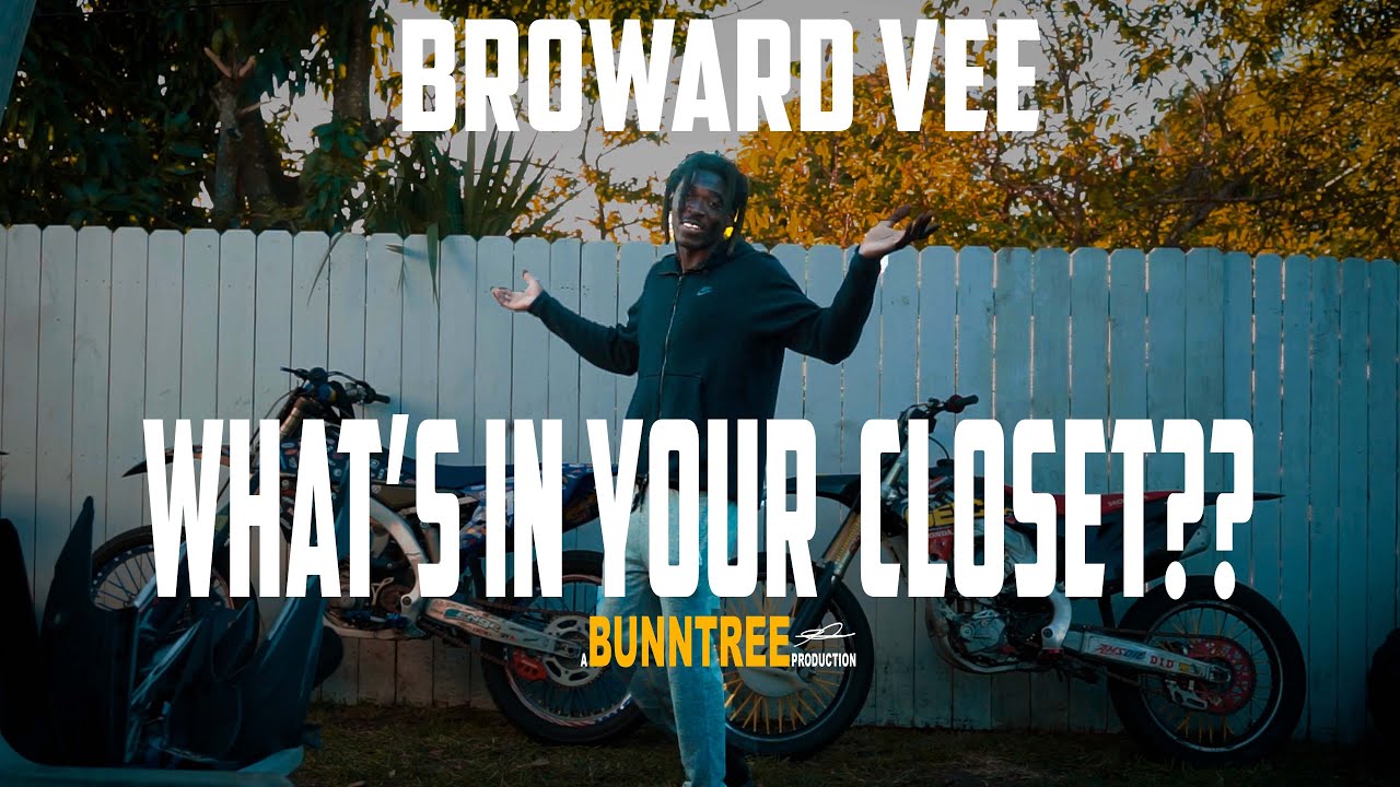 Broward Vee shows off his dirt bike collection [FlashBack]