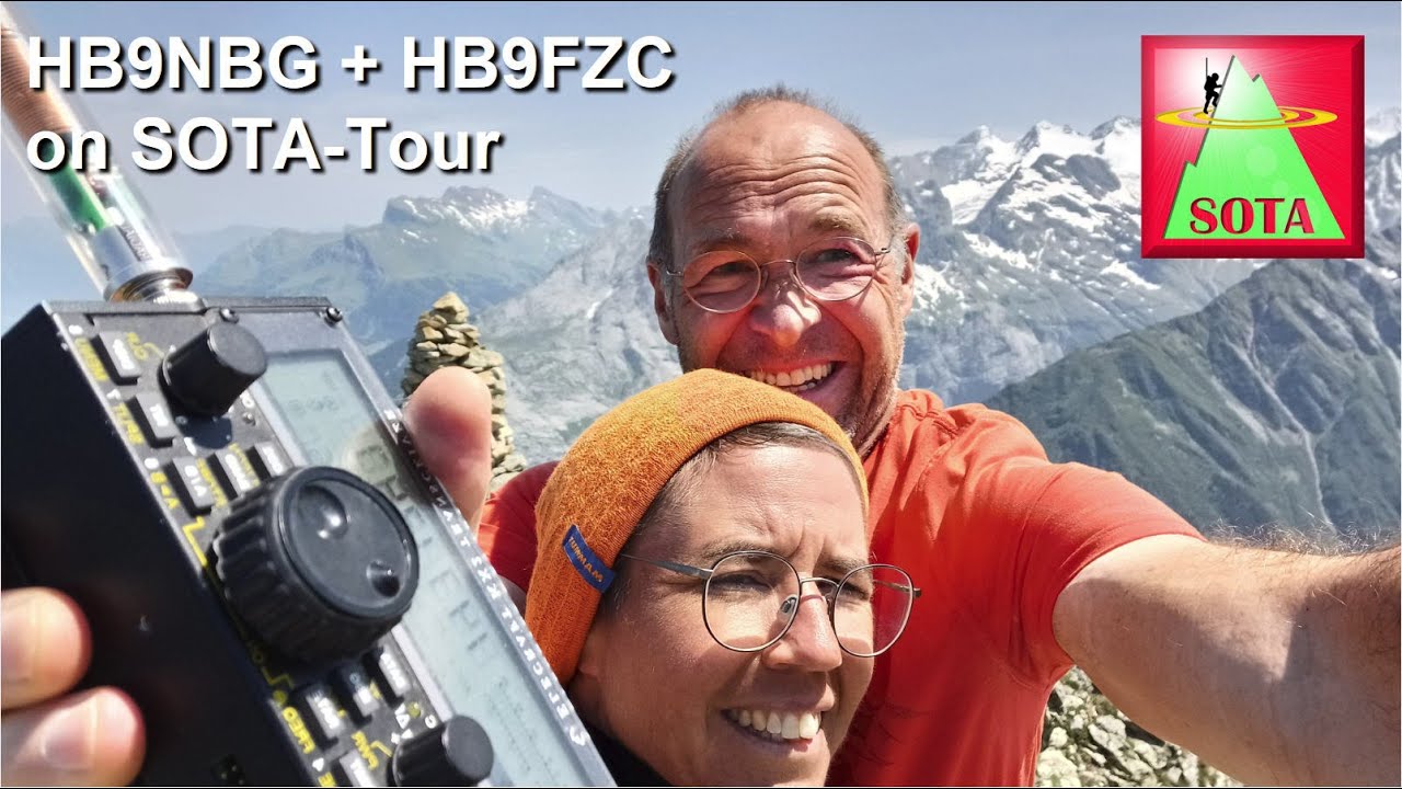 SOTA in the Swiss Alps &ndash; With HB9NBG+HB9FZC