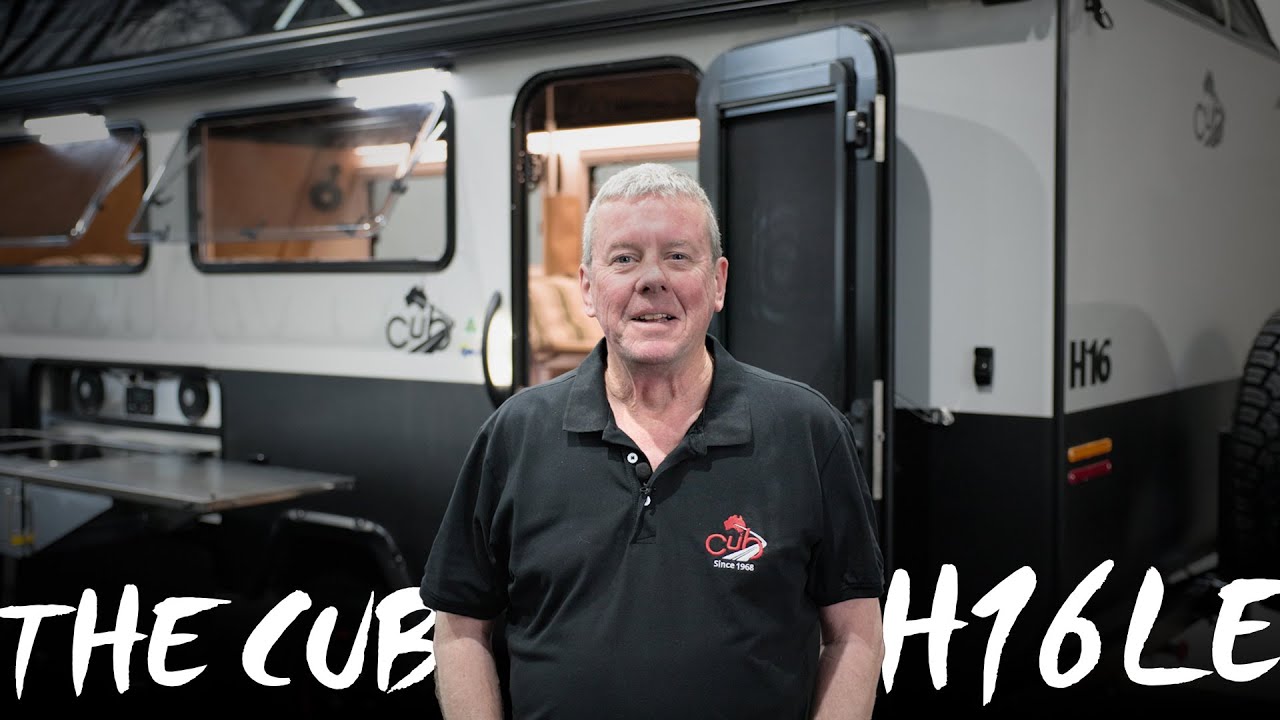 New Limited Edition Australian built CUB H16LE | Lightweight Luxury Off-Road Hybrid Caravan