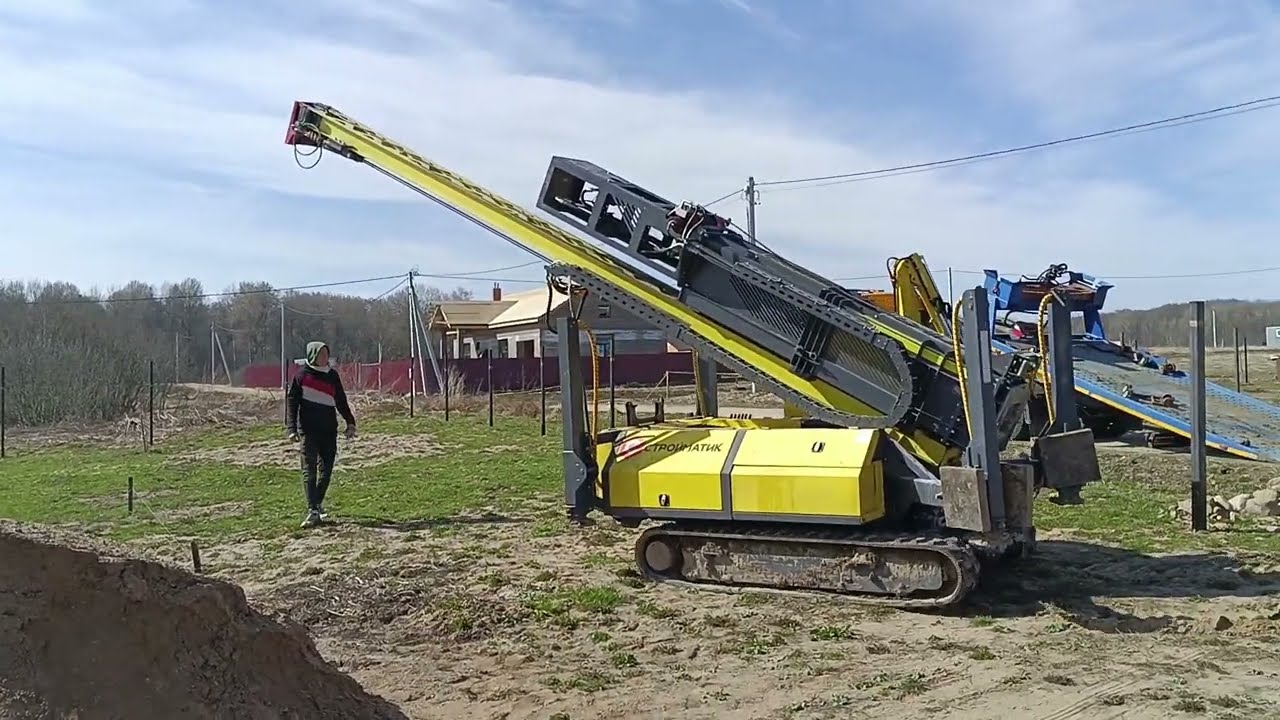 Шопша. Монтаж железобетонных свай. Сваи жб 150х150х3000мм.