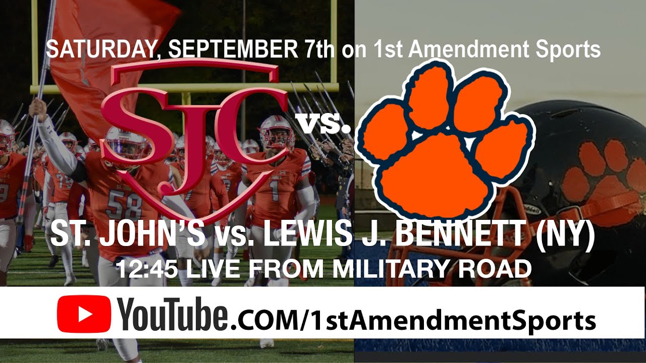 WCAC Football 9/7/24: Lewis J. Bennett (NY) @ St. John's