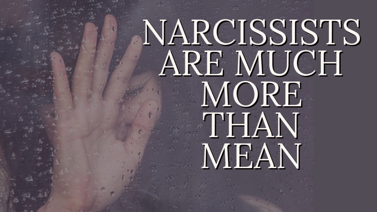 NARCISSISTS ARE MUCH MORE THAN MEAN