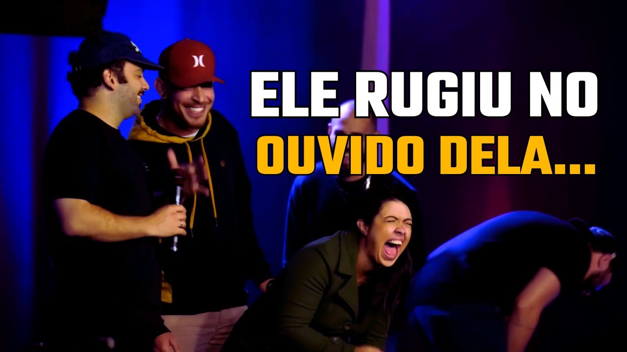 RAPHAEL GHANEM E AS CANTADAS PARA A PROFESSORA MINEIRA NO PALCO