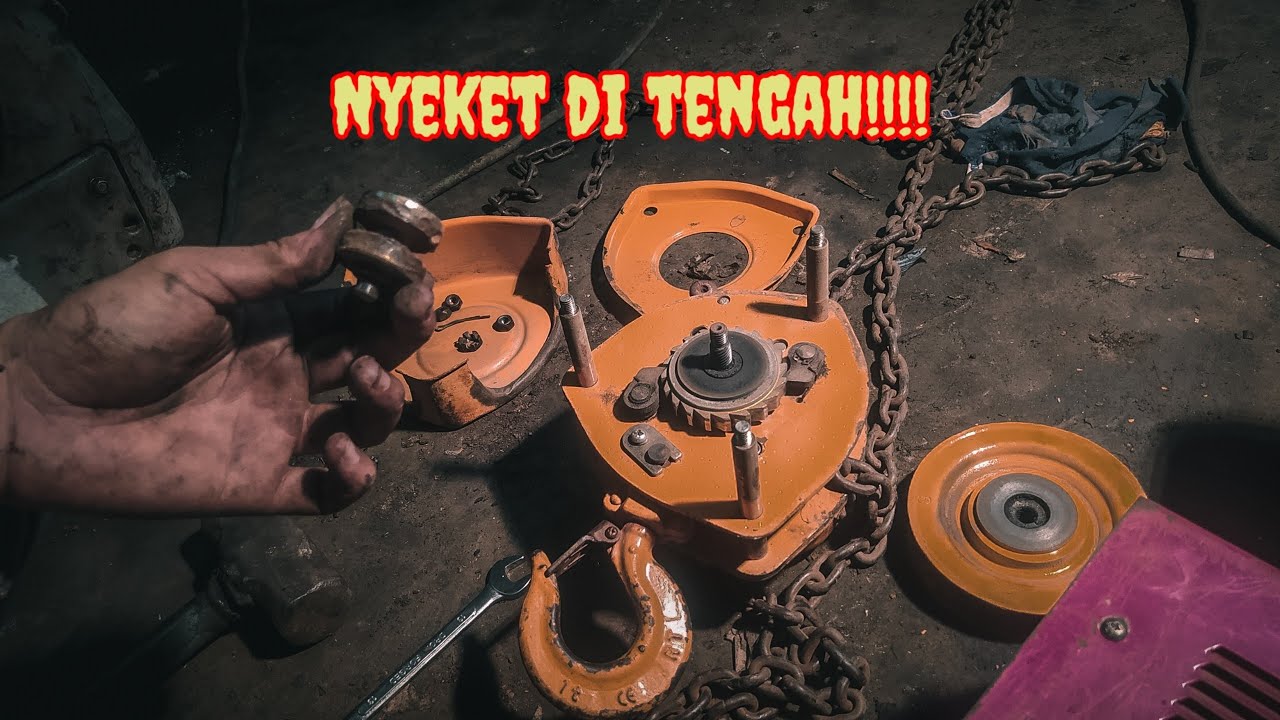 Servis takel/chain block rantai slip