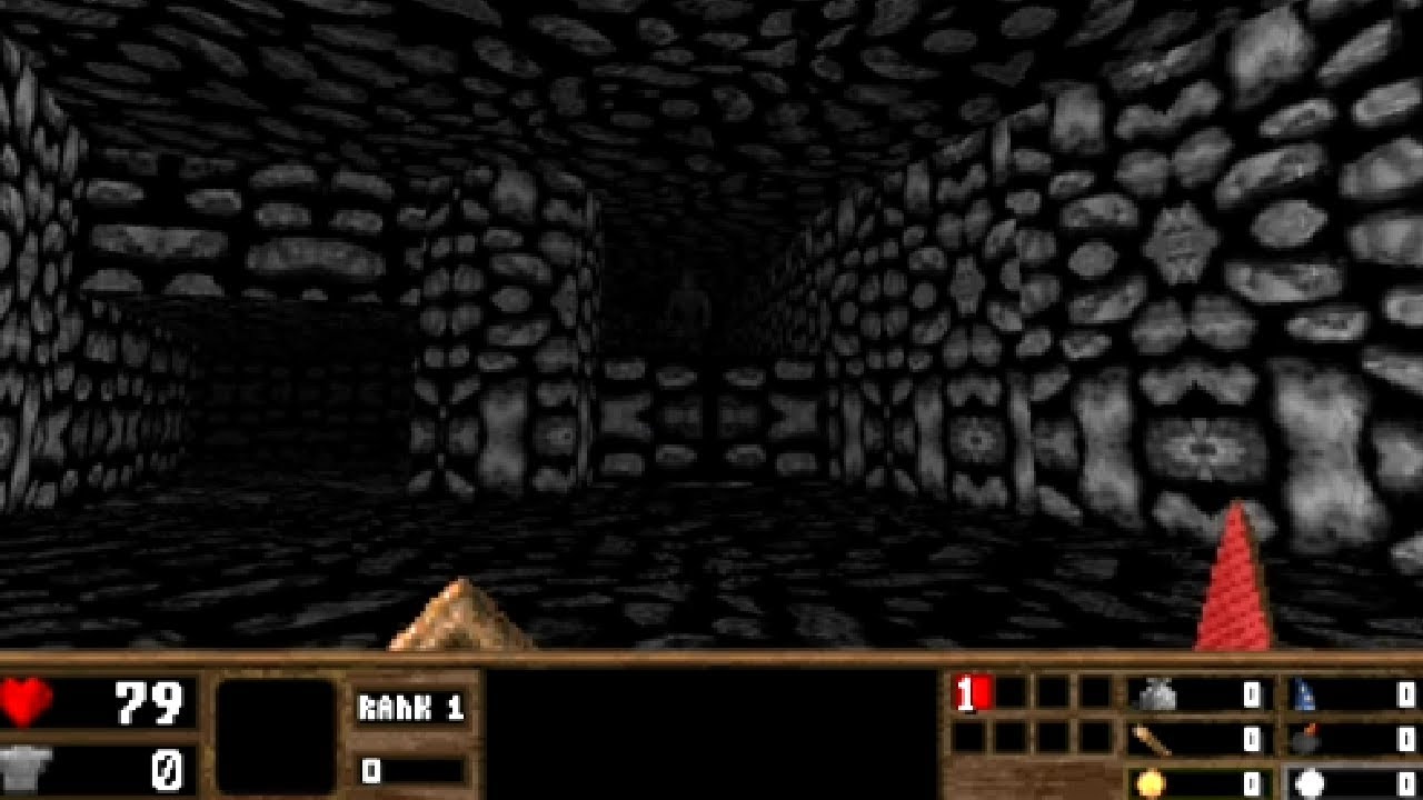 The mysterious thief - [Mayhem Mansion 2 - LZDoom / UZDoom engine game]