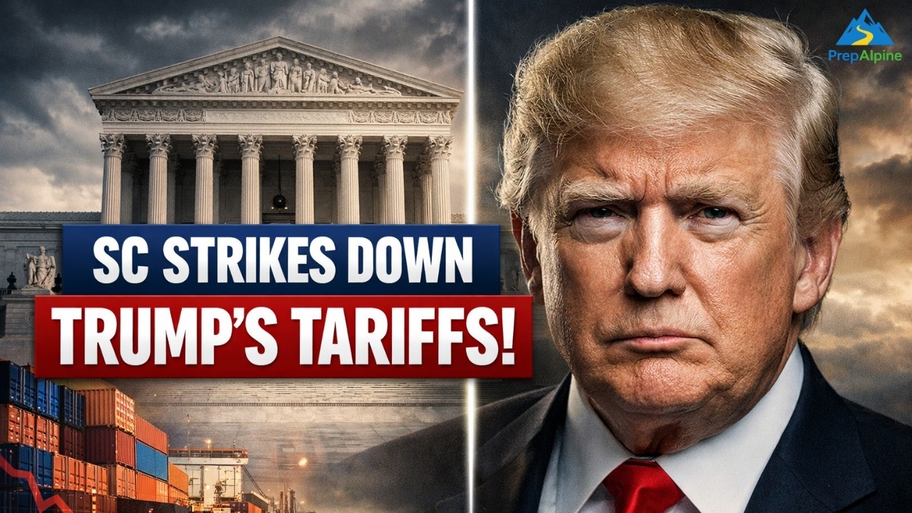 Trump’s Tariffs SHUT DOWN: Supreme Court Delivers Major Blow! | Flash News