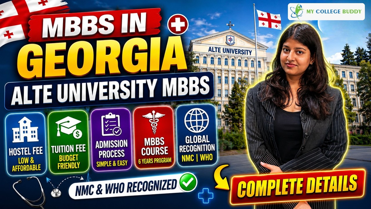 Alte University (TOU) MBBS in Georgia: Fees, MBBS Courses, Hostel, Admission #mbbs #tou #georgia