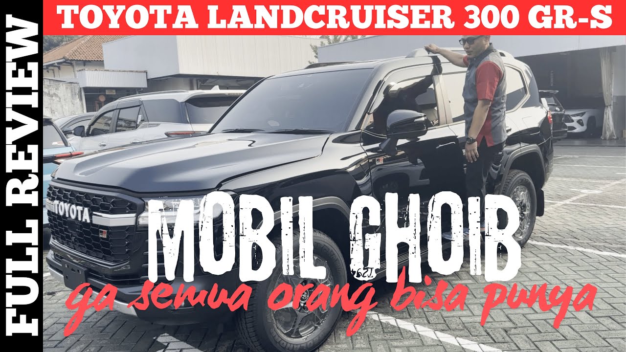 Review Lengkap Toyota Land Cruiser 300 GR-Sport 2024: Mobil SUV Ghoib Yg Premium Tangguh dan Mewah!!