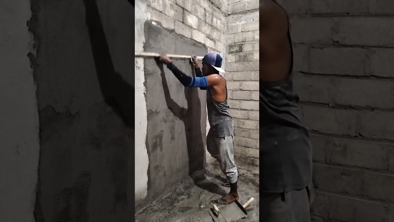 Plaster Sorong full video 💪#kuli_bangunan #construction 