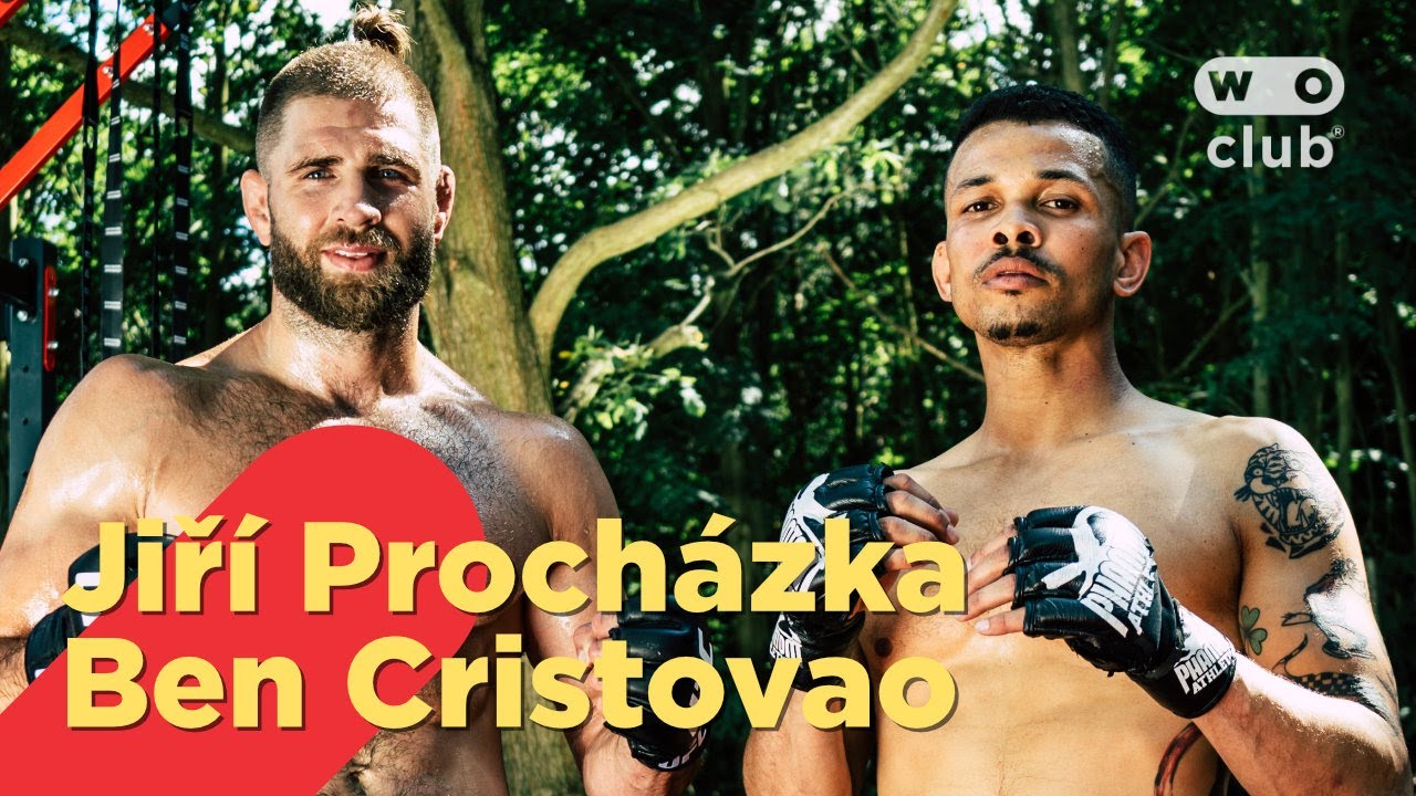 Jiří Procházka a Ben Cristovao na společném tréninku od WOclub