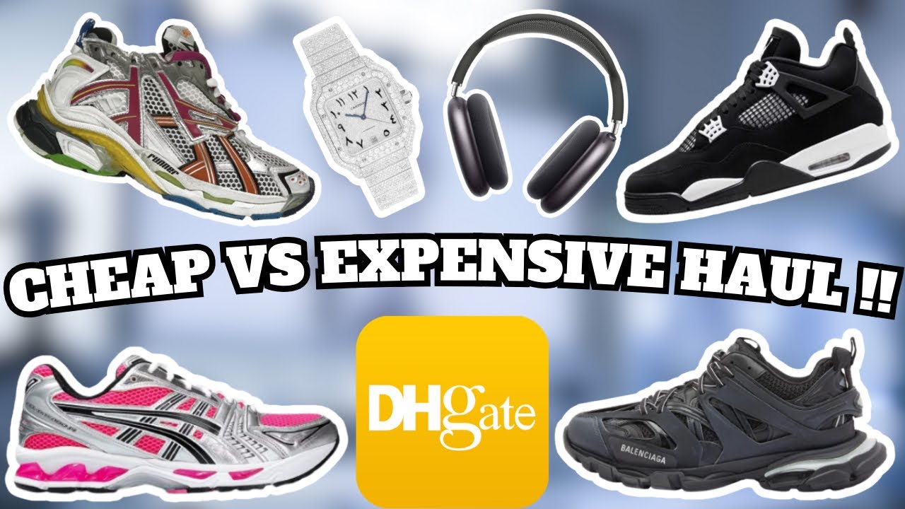 CHEAP VS EXPENSIVE DHGATE HAUL !🎄📦 (WITH LINKS)