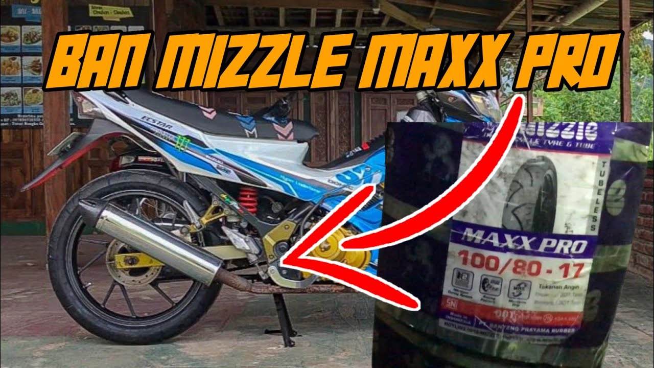 Pasang Ban Mizzle Maxx Pro Ukuran 100/80 Di Satria Fu Barong - Motor Auto Ganteng😍