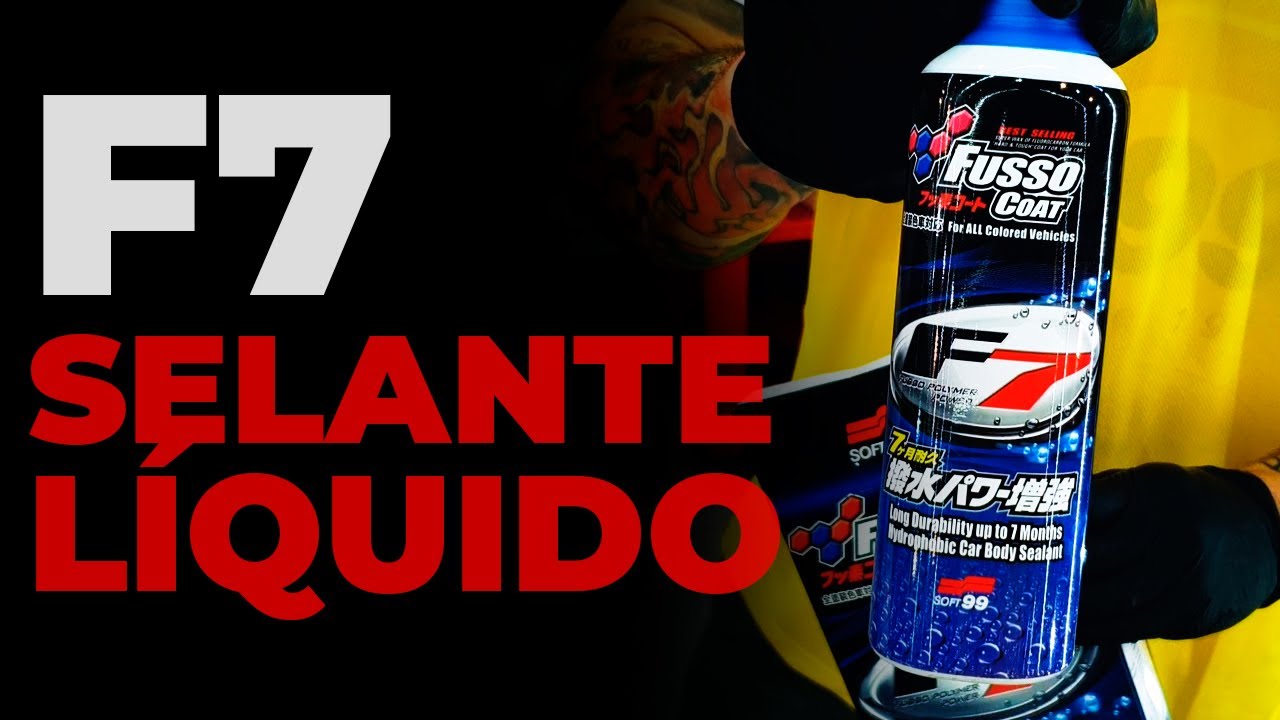 FUSSO COAT F7: O selante líquido da Soft99!