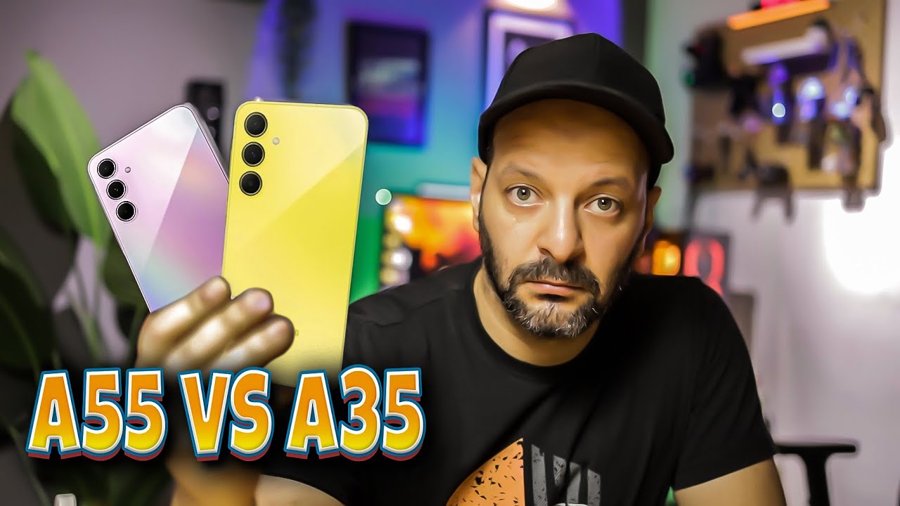 Samsung A35 VS A55 الفرق مش كبير ولكن