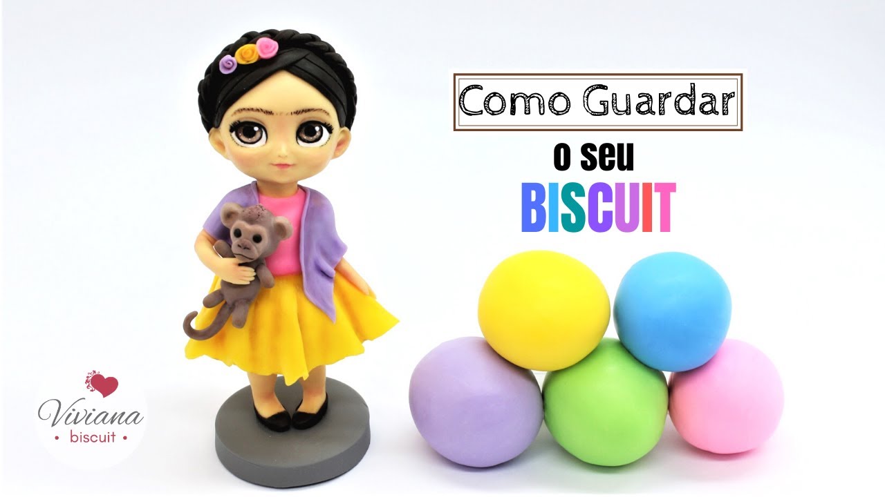 Como Guardar a sua massa de Biscuit - O melhor Jeito! / Viviana Biscuit