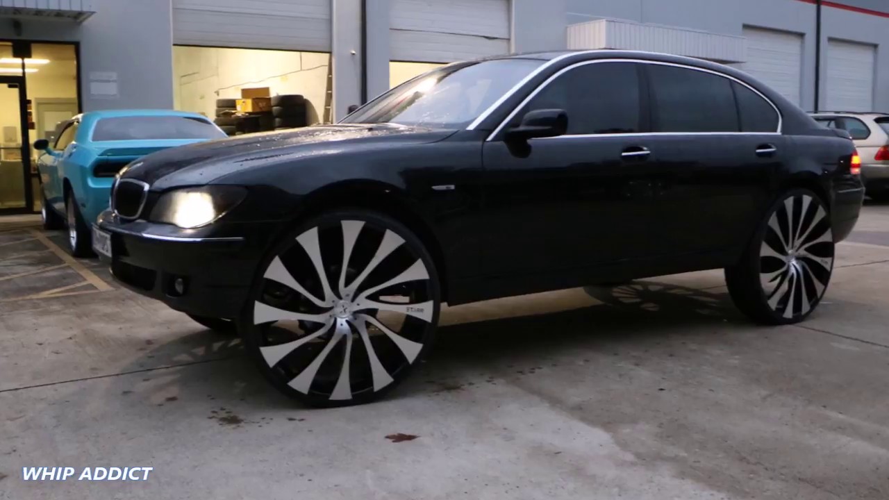 WhipAddict: 07' BMW 750 on Starr Wheel 718 30s by Underground Rim King