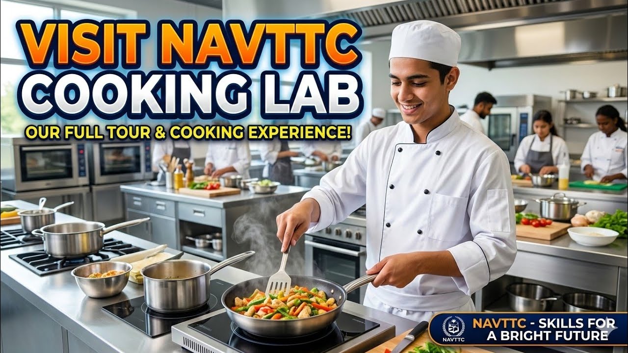 NAVTTC COOKING LAB STUDENTS #islamabad Navtt Cooking lab 