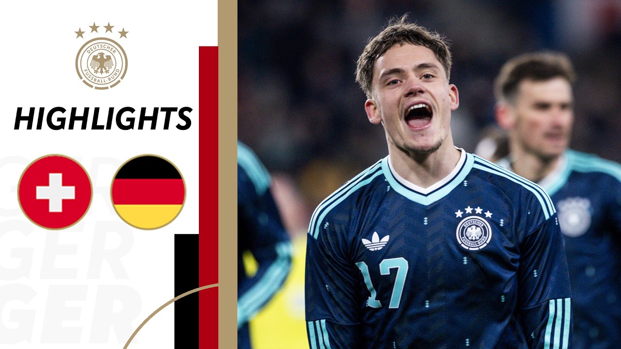 INSANE WIRTZ SHOW!!! 4 SCORER | Switzerland vs Germany | Highlights - Friendly