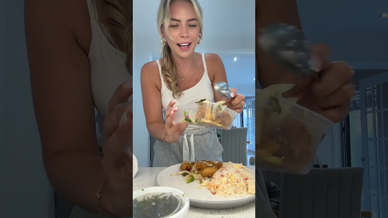 Dish up dinner with me! #dinner #takeaway #chinesetakeaway #dishupdinnerwithme #dinnertime #DUD