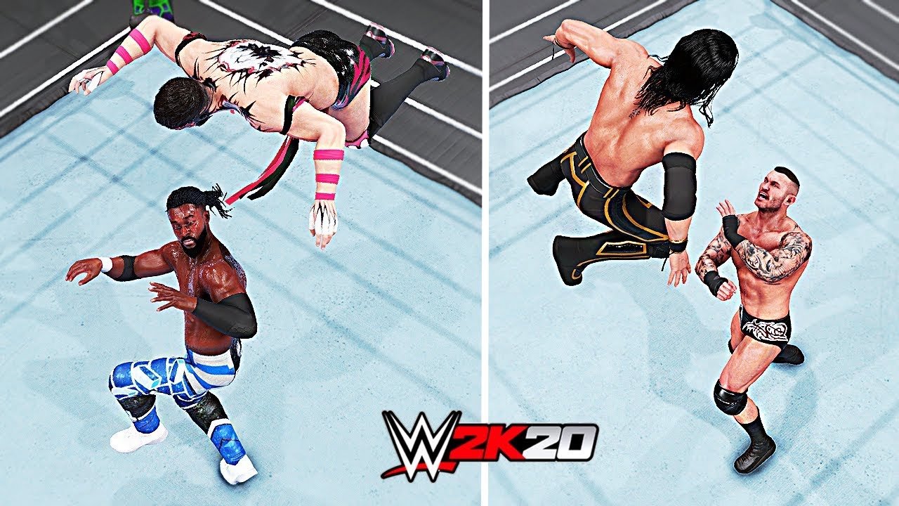 WWE 2K20 Top 10 Astounding Catching Finishers!!