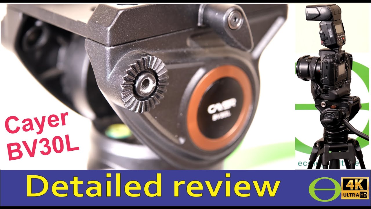 Unboxing and detailed review of the Cayer BV30L camera tripod