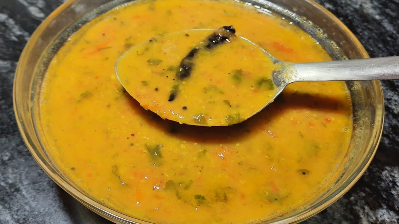 Tomato Dal Recipe&mdash;Grandma's Village Style Dal Recipe&mdash;Masoor Dal Recipe&mdash;Bengali Dal Recipe&mdash;musur Dal