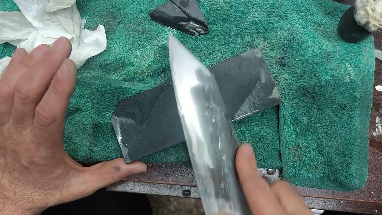 How to make a knife to shave ready condition 