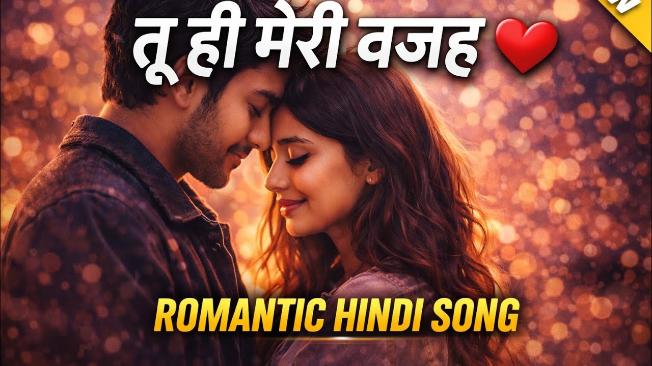 तू ही मेरी वजह ❤️ | Romantic Hindi Song | New Love Melody 2026 | Heart Touching