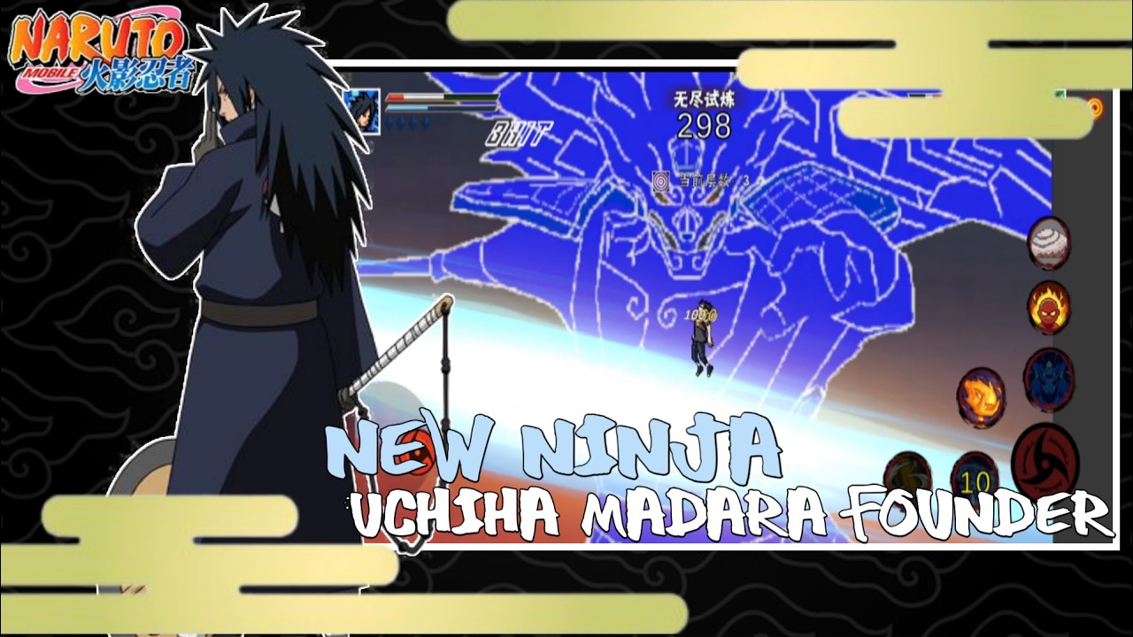 NEW UPDATE‼️Naruto mobile fighter pixel Madara founder
