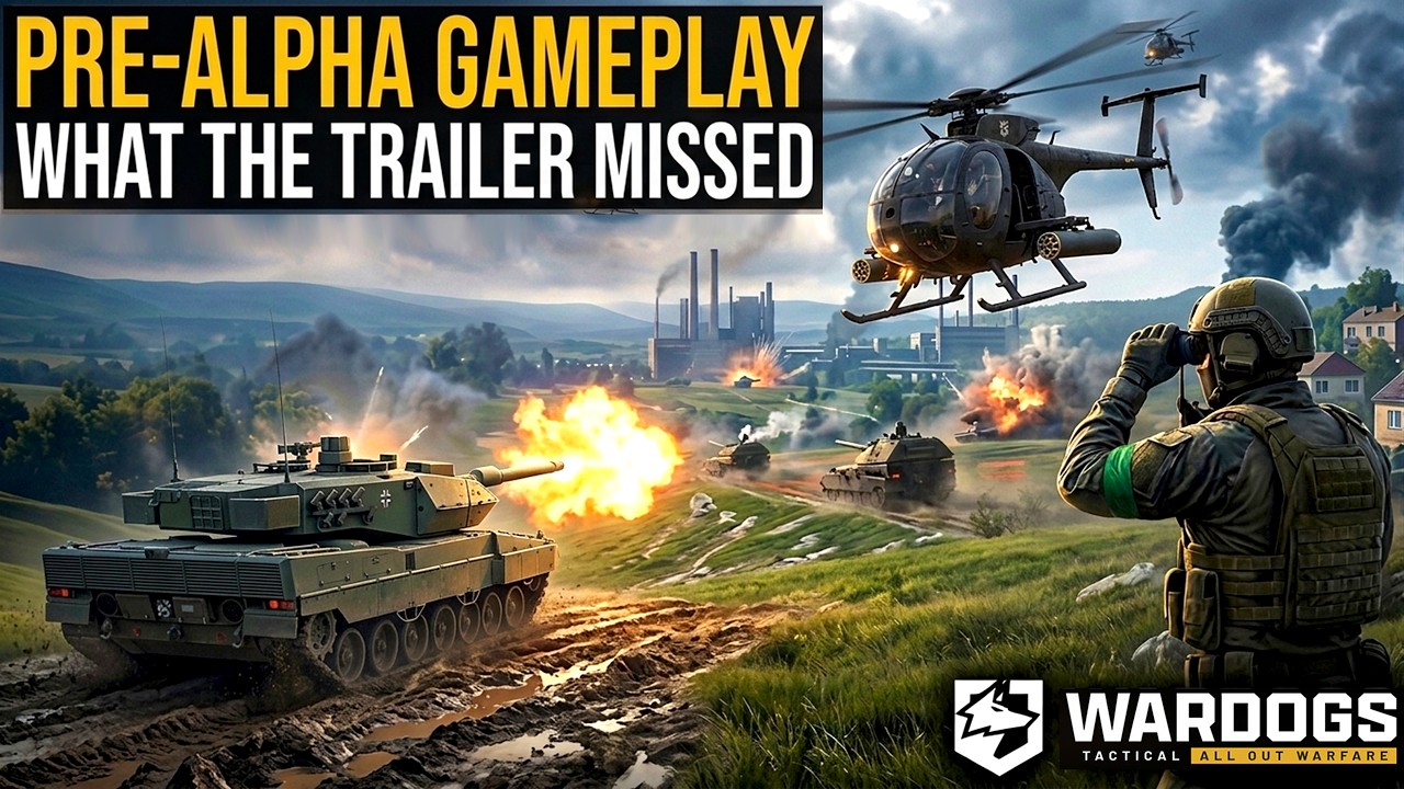 WARDOGS Pre-Alpha Gameplay Full Analysis (What the Trailer Missed)