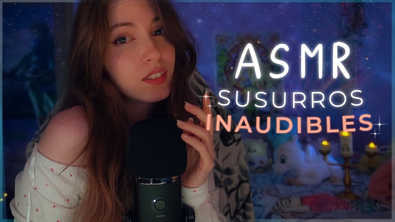 Susurros inaudibles inventados ASMR y visuals relajantes 🤍💤