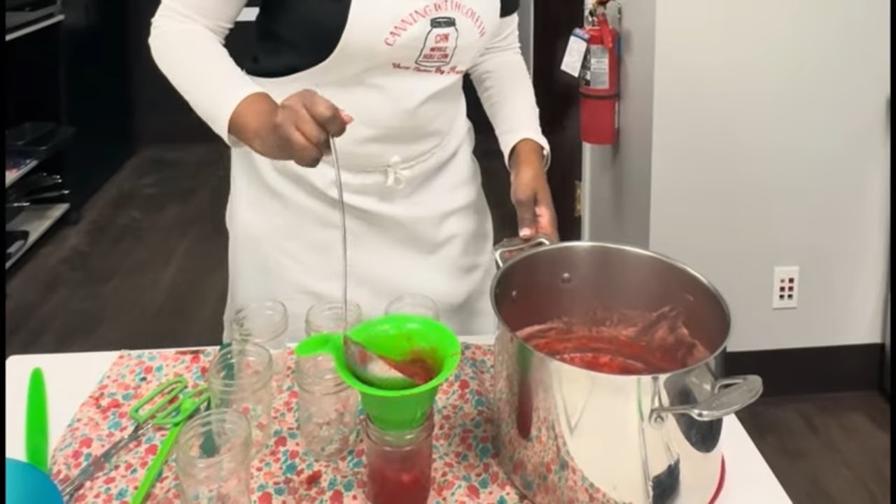Low-Sugar Strawberry Jam Demo