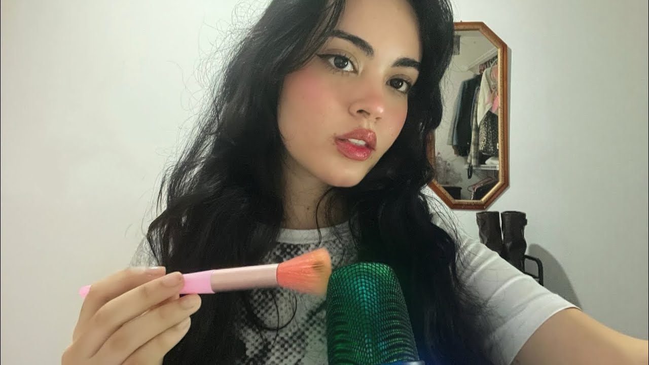 ASMR te maquillo para relajarte y dormir 💫